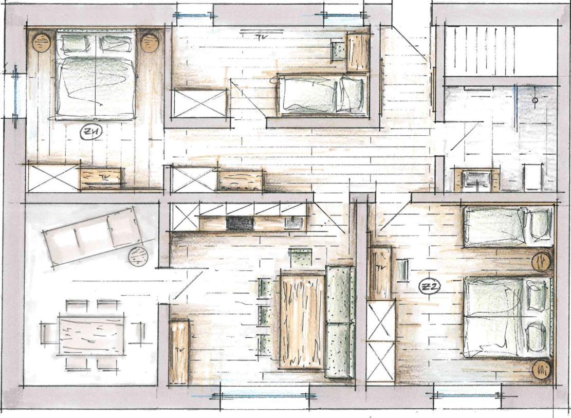 וונס Ferienwohnung Krallinger מראה חיצוני תמונה
